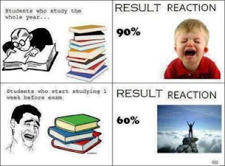 funny reactions after exam results