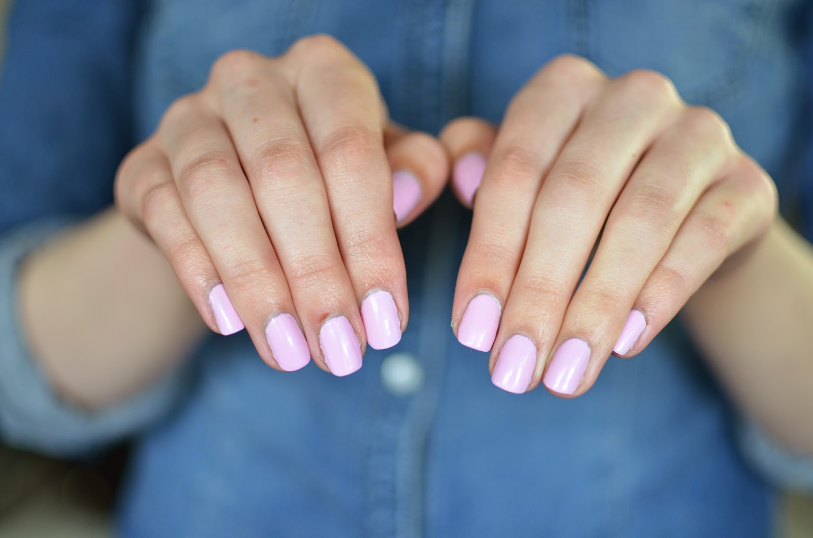 Essie French Affair nail polish swatch nails Essie French Affair manicure, and my mangled cuticles