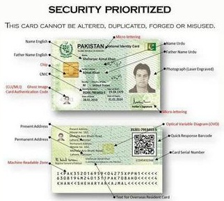 ID Card Pakistan tidak ada kolom agama ID Card Pakistan tidak ada kolom agama