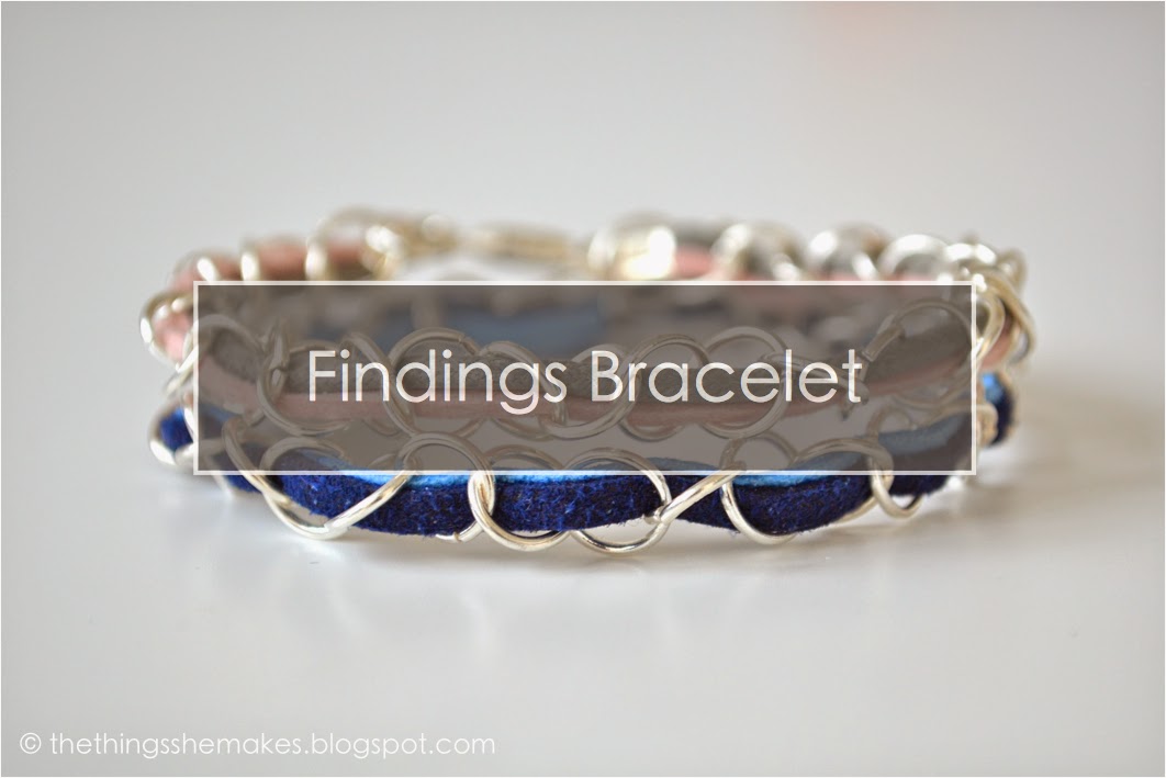 How to Make a Woven Findings Bracelet The Things She Makes