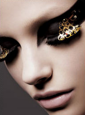 Yellow Leopard Eye Makeup