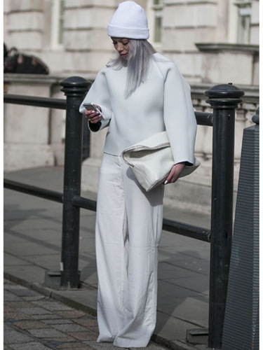 LONDON FASHION WEEK FALL 2013 | STREET STYLE