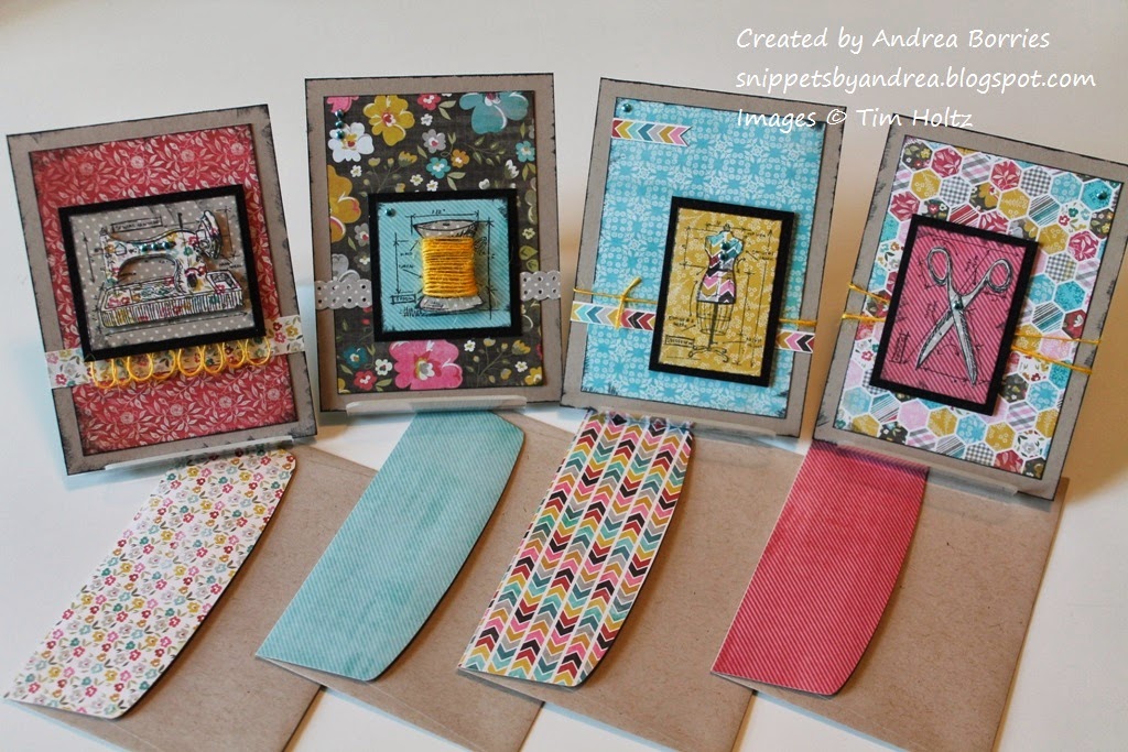 Snippets 'Sew cute' card set