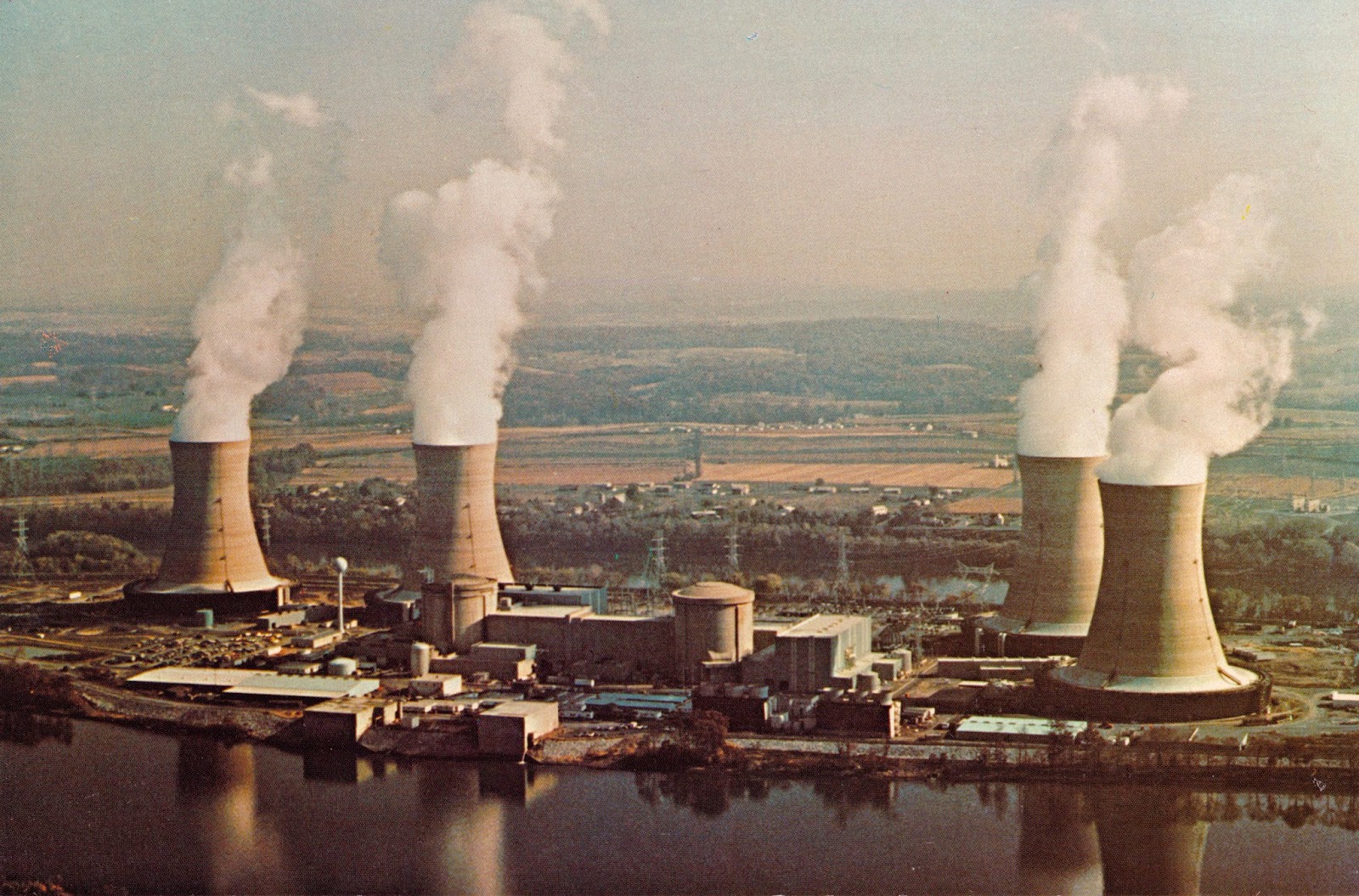 Nuke 'em Post Cards Three Mile Island 35 years later