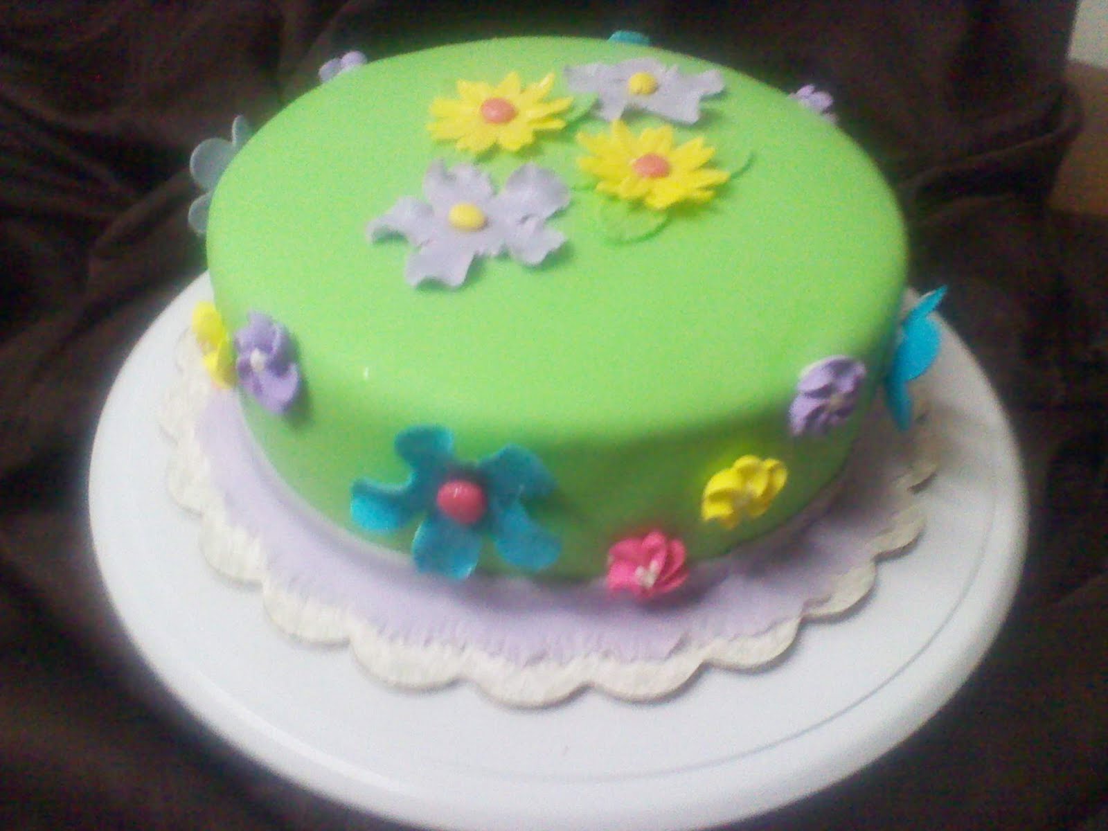 Flower garden cake ideas Diy Ujang Ma