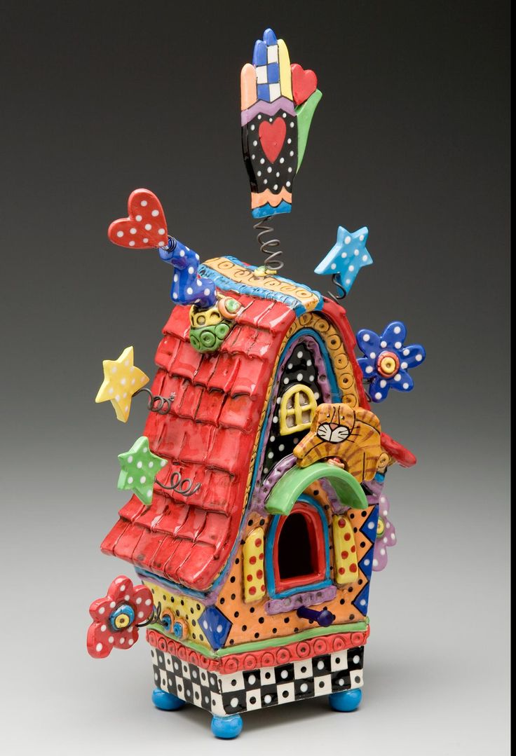 Bird In Everything Funky Birdhouses