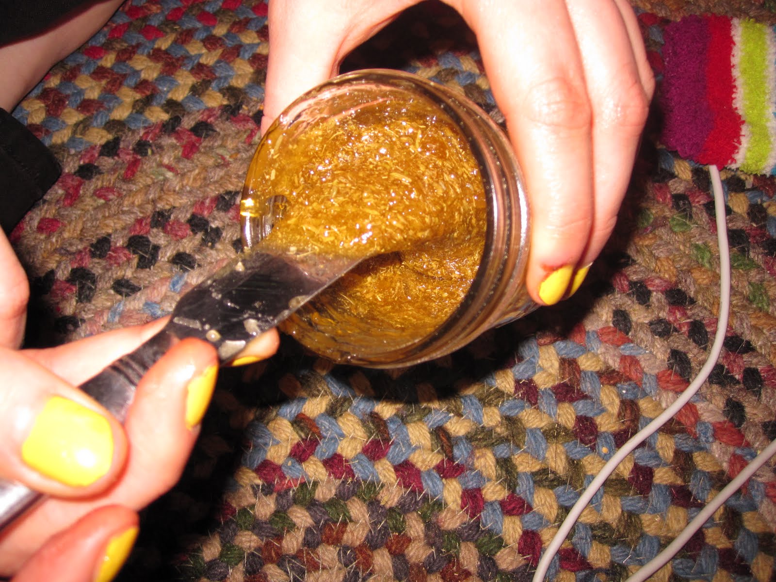 Finley in Action Medicinal Herbal Honeys (Making Fennel infused honey)