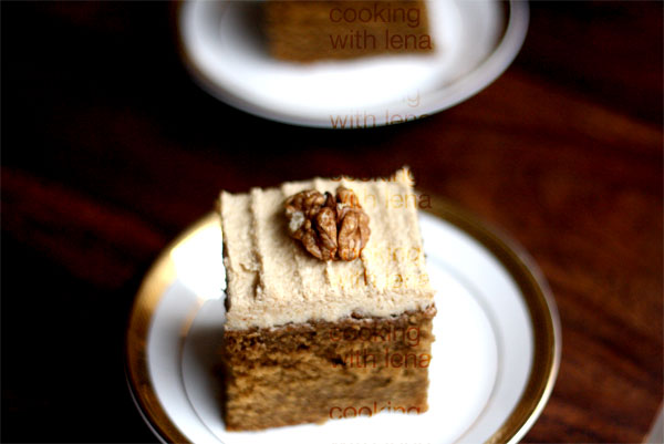 best coffee cake with coffee butter cream