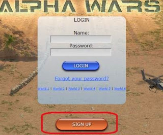 Cara Daftar Game Online Alpha Wars