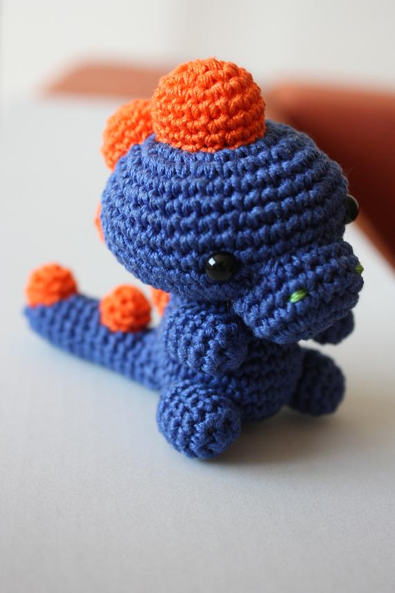 HAPPYAMIGURUMI: Amigurumi babymonters and amigurumi dinosaur