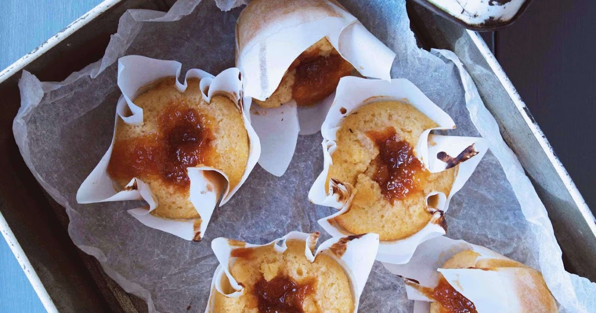 Milk and Honey Gluten Free Apricot Jam Muffins