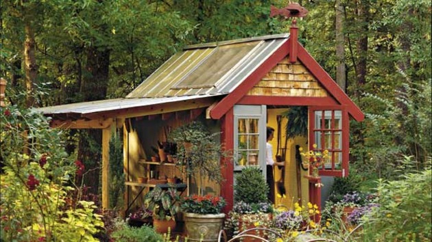 Érase una vez...: Una cabañita en el jardín