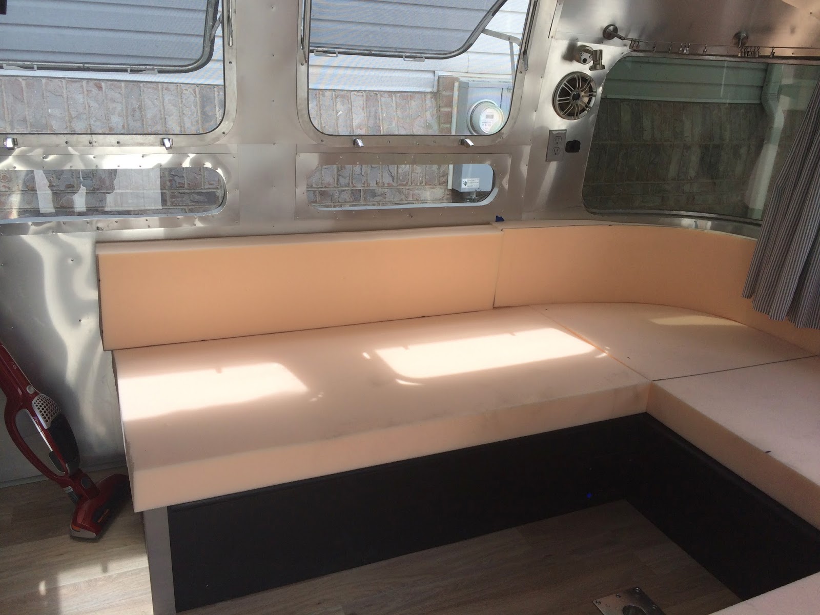 Upholstery Work Bates Airstream Renovation