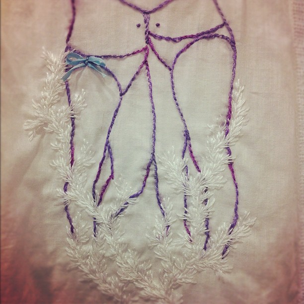 Embroidery as Art Home Is Where the Needle Marks