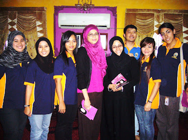 group member with Mr. Alia and mama