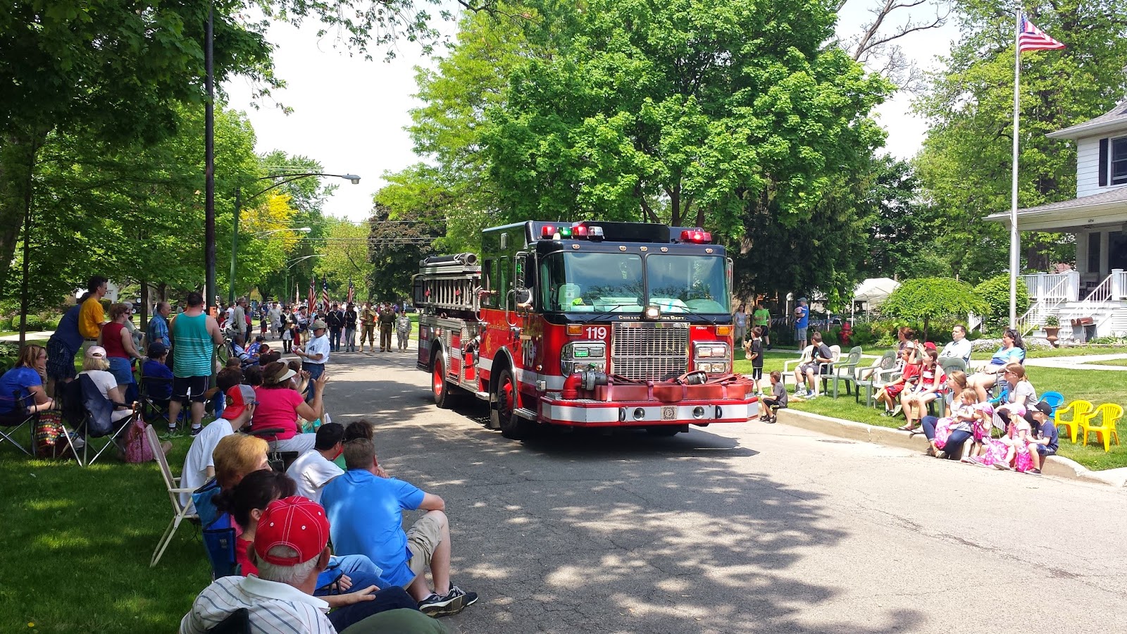 For What It's Worth Norwood Park Memorial Day Parade remembers America