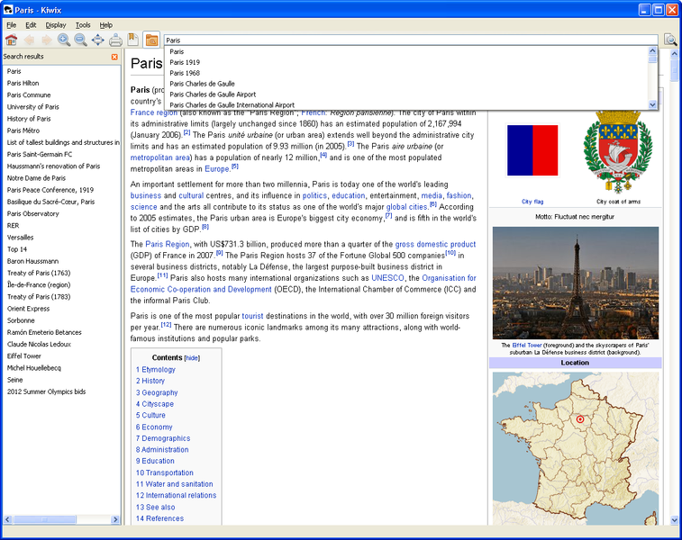Descargar wikipedia en español