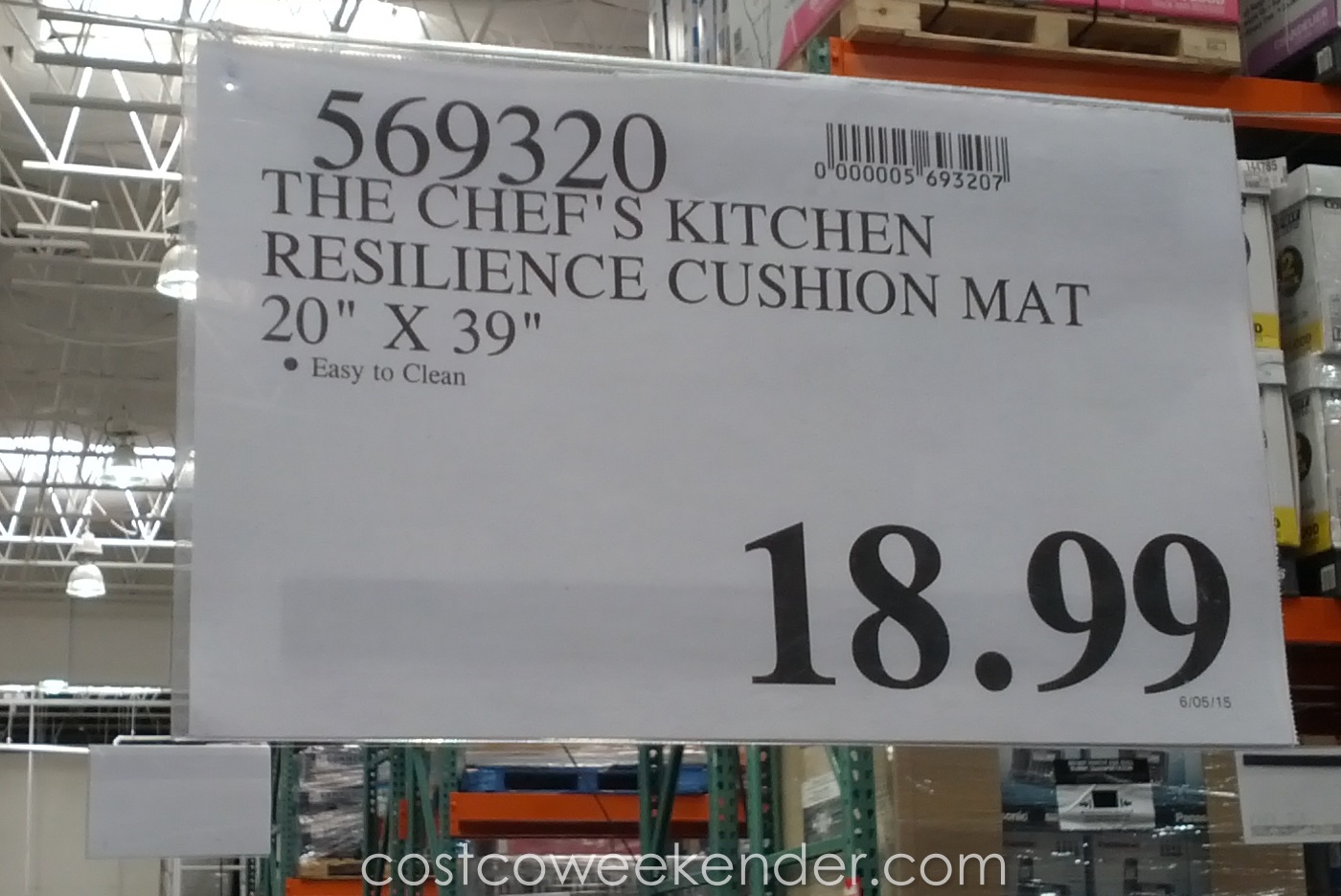The Chef’s Kitchen Resilience Cushion Mat Costco Weekender