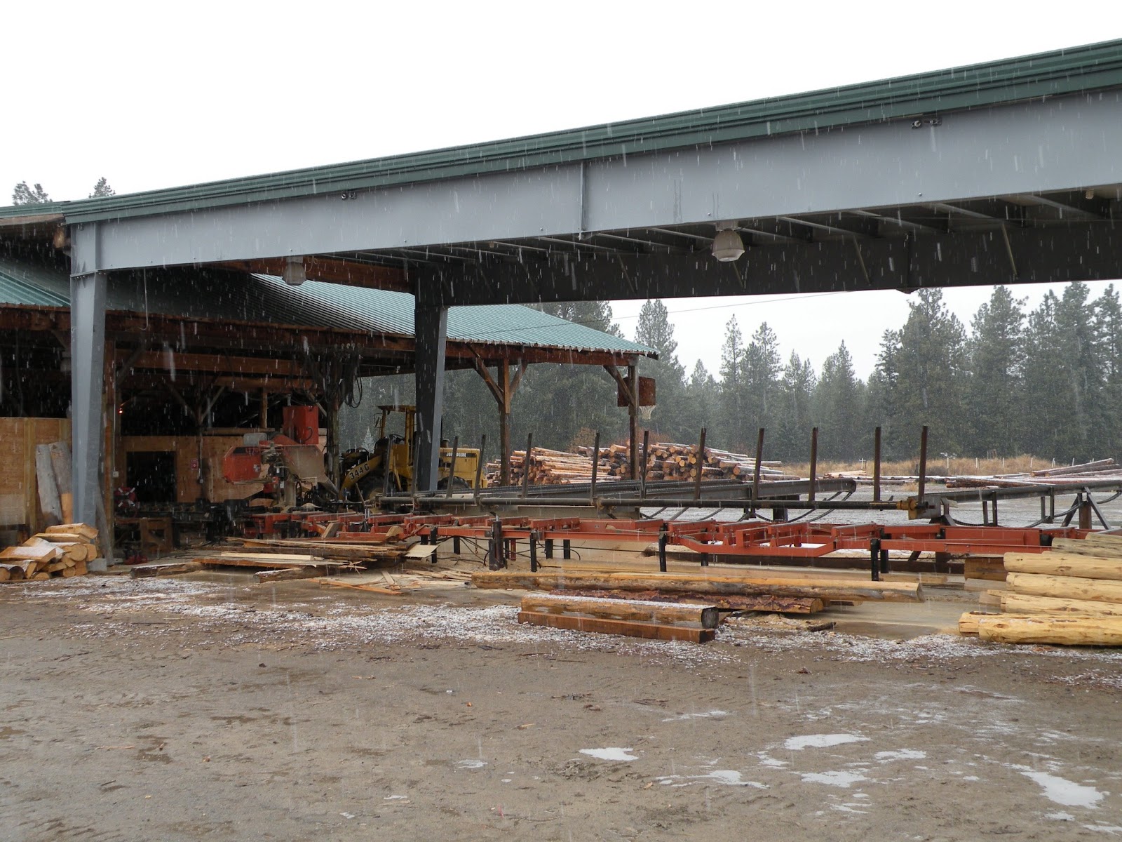 WoodMizer LLC Meadowlark Log Homes Using WoodMizer Sawmills since 1987