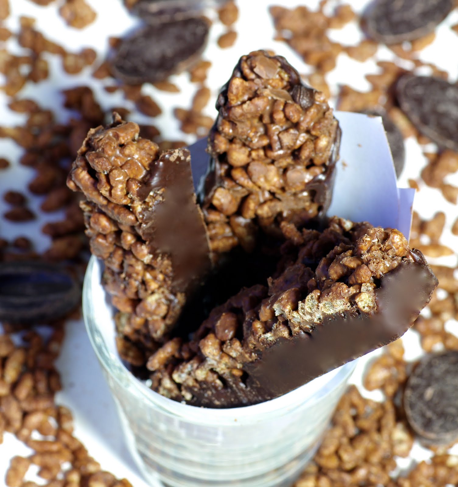 MY HOMEMADE BARRE DE CEREALE COCO POPS/NUTELLA