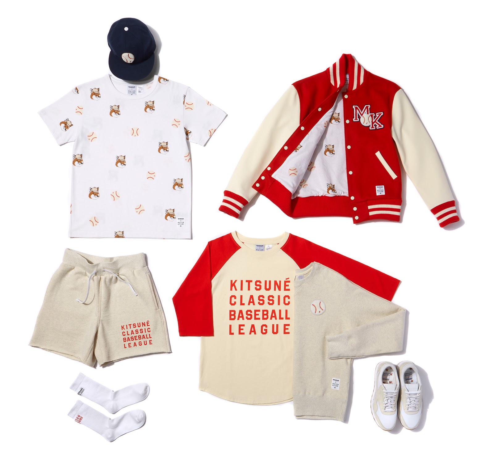 reebok x maison kitsune