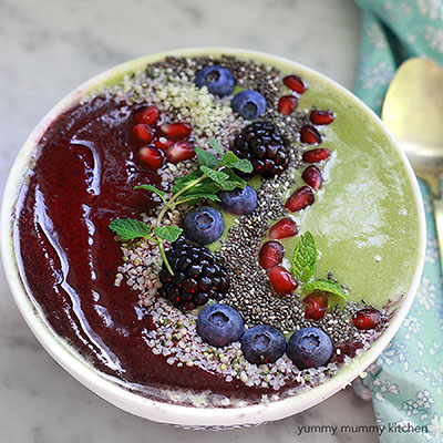 Easiest Green Smoothie Bowl