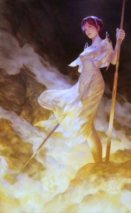 As ilustrações de fantasia e ficção científica de Zezhou Chen Zezhou Chen deviantart ilustrações fantasia ficção científica traço oriental