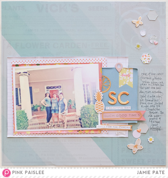 National Scrapbook Day/Weekend | @jamiepate for @pinkpaislee Why do you scrapbook. My number one reason I am creative in the world of paper and embellishments.