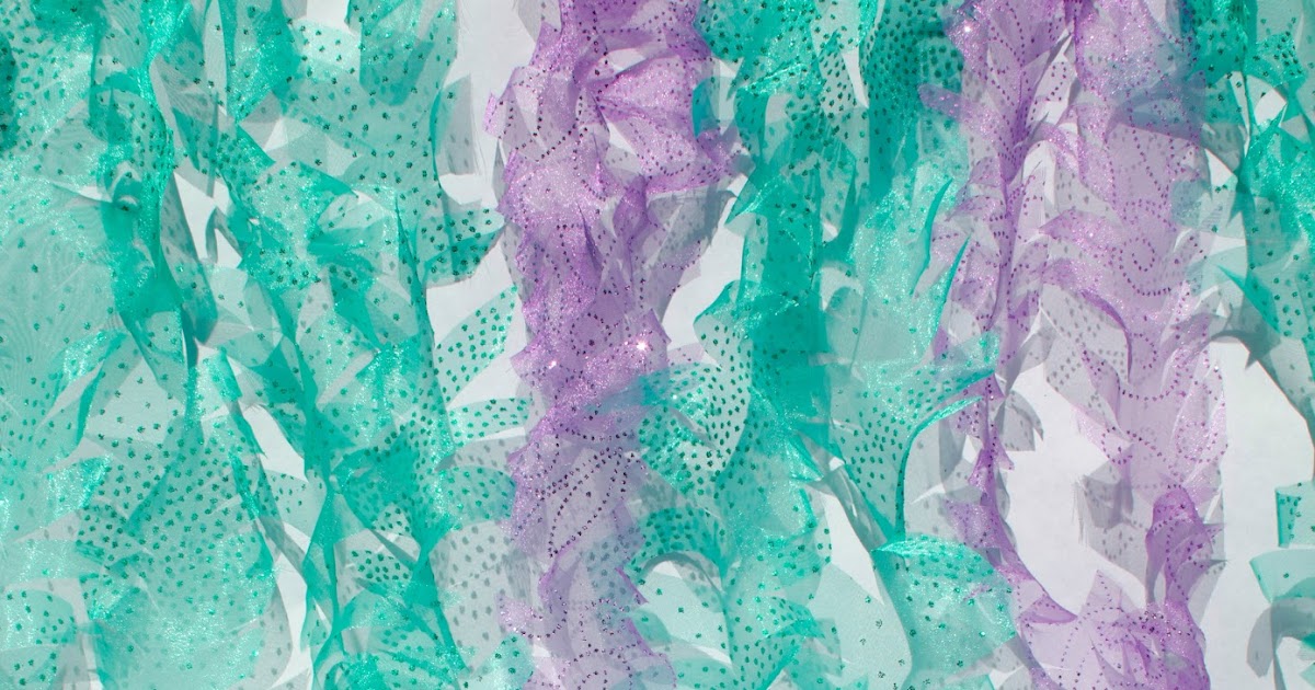 Sparkly Mermaid Seaweed A DIY Party Decoration TheseLittleLoves gifting