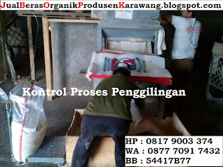 Agen Jual beras organik asli karawang harga distributor murah