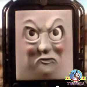 Thomas and friends Diesel the train found the rail-truck wagons had to move backwards and forwards