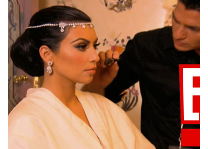 Kim Kardashian Wedding Makeup