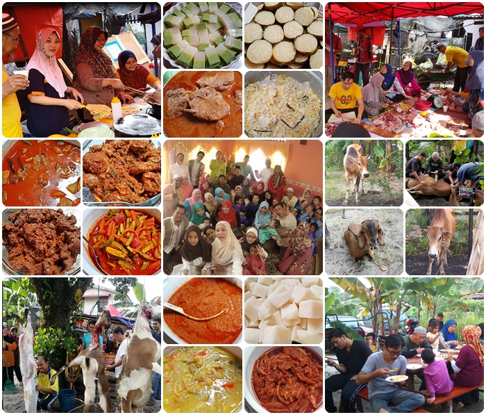 HomeKreation - Kitchen Corner: Suasana Hari Raya Qurban di Kampung 2015