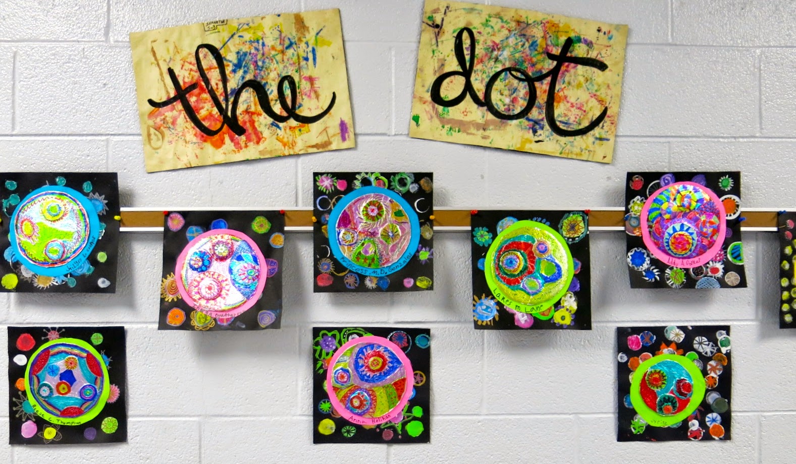 Cassie Stephens: In the Art Room: Dot Day Ideas!