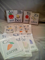 Nikolai's Alphabet Flash cards