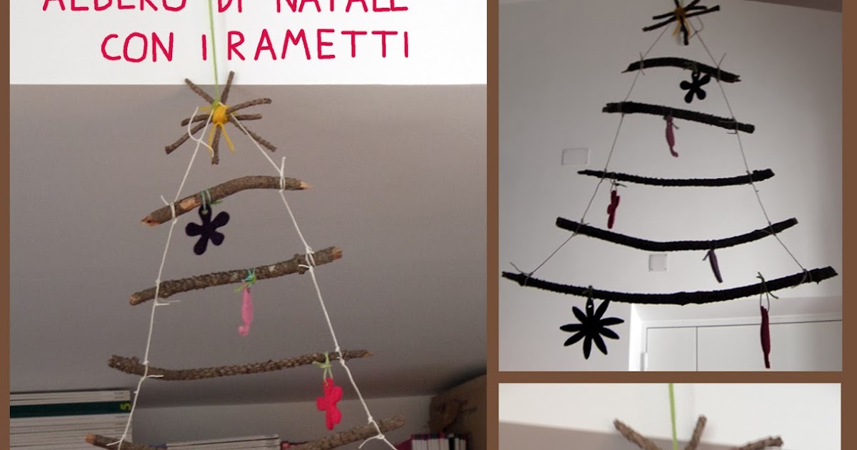 Rametti Per Albero Di Natale io imparo con la felicità: albero di natale con i rametti