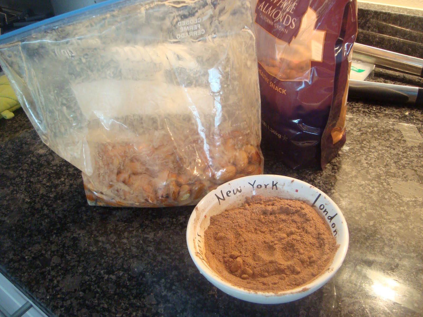 Pickle Mom's Kitchen Cinnamon dusted cocoa covered almonds