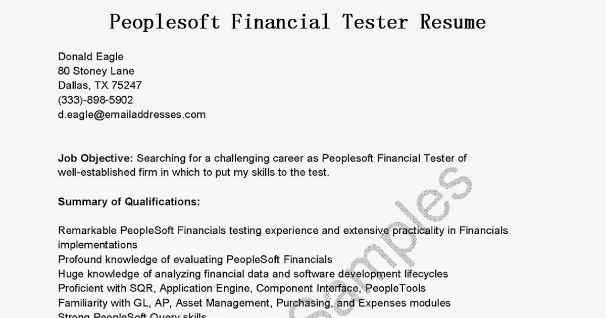 peoplesoft resume sample resume samples peoplesoft financial tester sample analyst example for - People Soft Consultant Resume peoplesoft resume sample resume samples peoplesoft financial tester sample analyst example for - People Soft Consultant Resume
