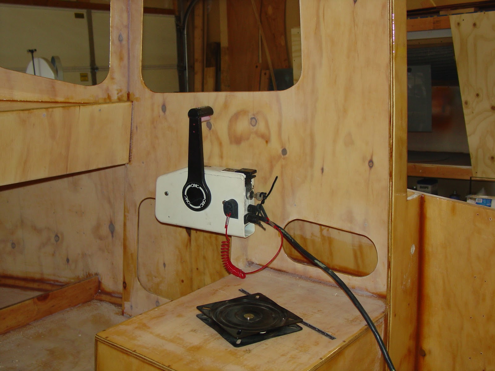 Todd's MiniTug Boat Building Journal Steering System and Engine Controls