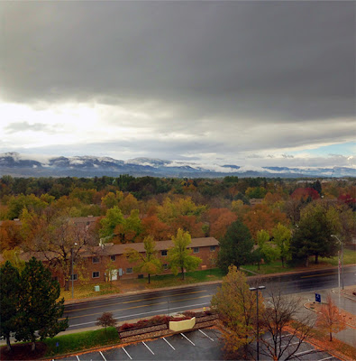 Fall in Fort Collins viewed from the Hilton Fort Collins Colorado