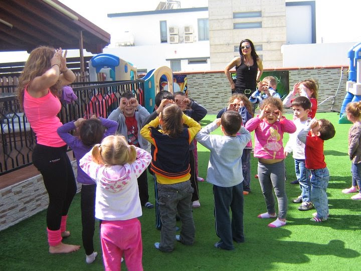 Kids have Fun in Cyprus Playhouse International Nursery Larnaca