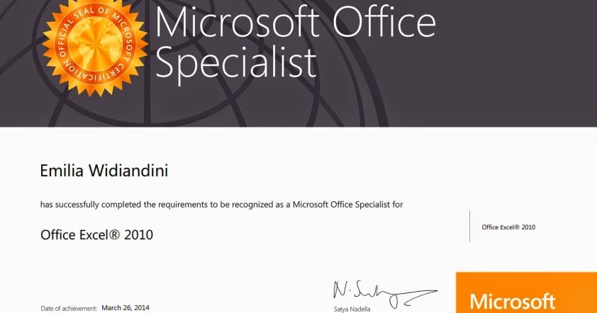 soal ujian sertifikasi microsoft office