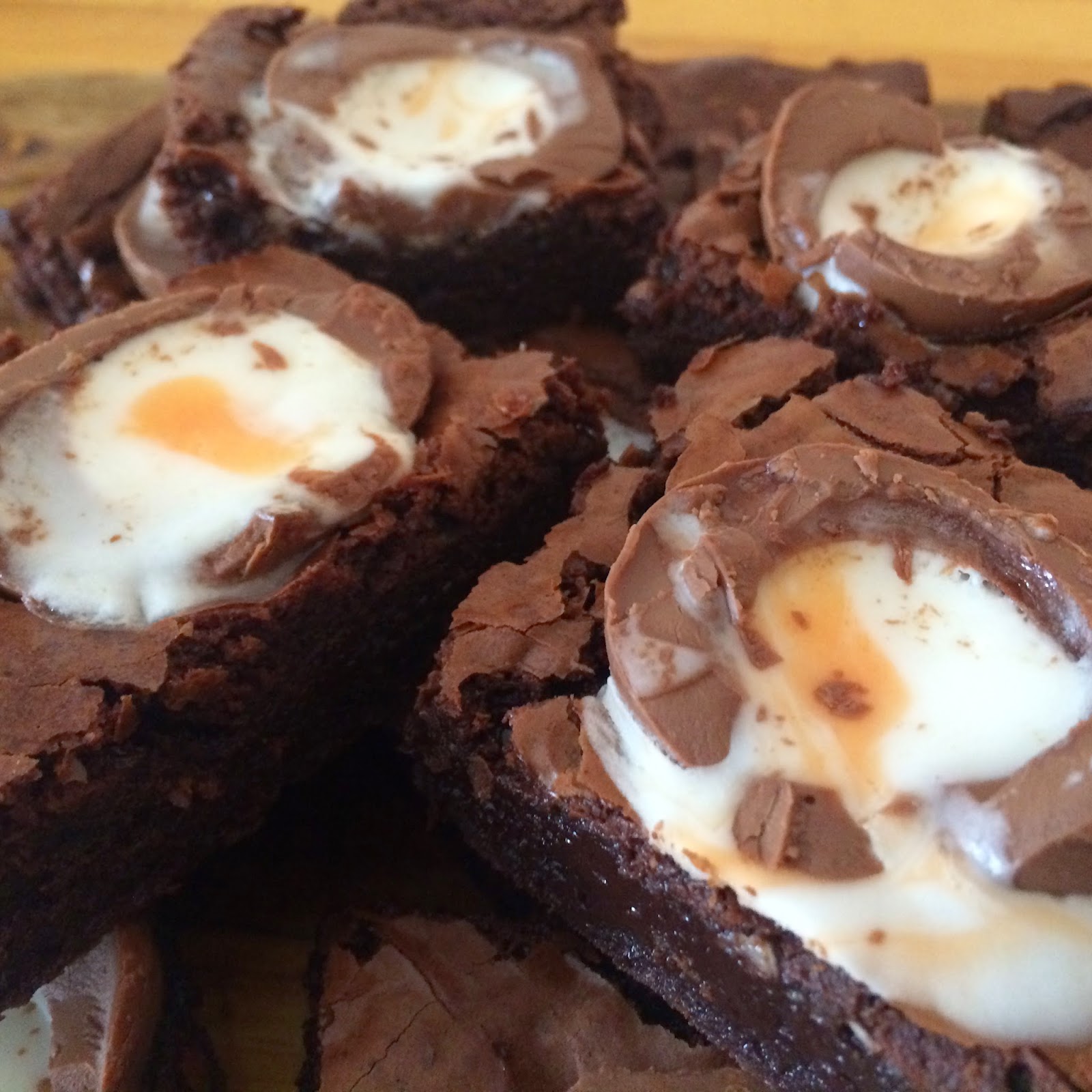 Creme Egg Brownies A Wee Bit of Cake