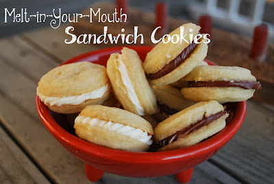 Melt in your mouth sandwich cookies