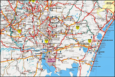 Mapa de localização de Nova Petrópolis – RS Mapa de localização de Nova Petrópolis – RS