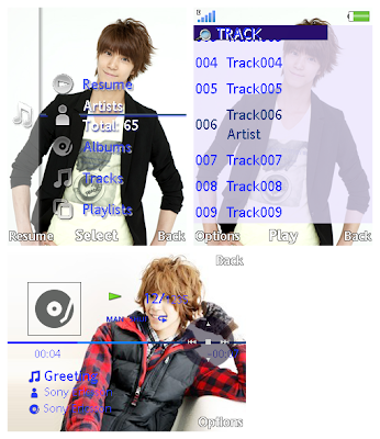 浜尾京介SonyEricsson手機主題for Elm/Hazel/Yari/W20﹝240x320﹞