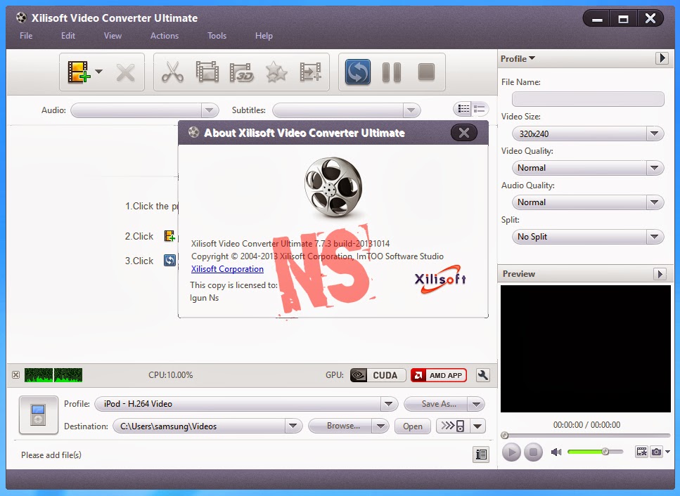 Xilisoft.Video.Converter.Ultimate.v7.7.2.20130217.Incl.Keygen-BR Serial Key
