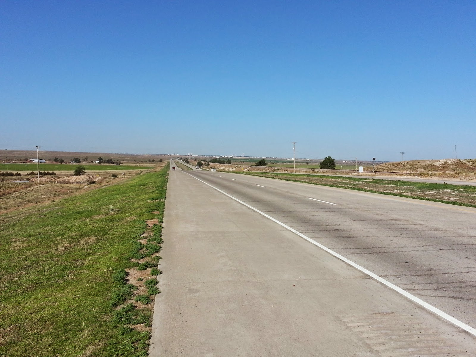 Herm's CoasttoCoast Bike Ride 2014 Day 19 Guymon OK to Liberal KS