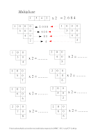 Multiplicar con descomposición