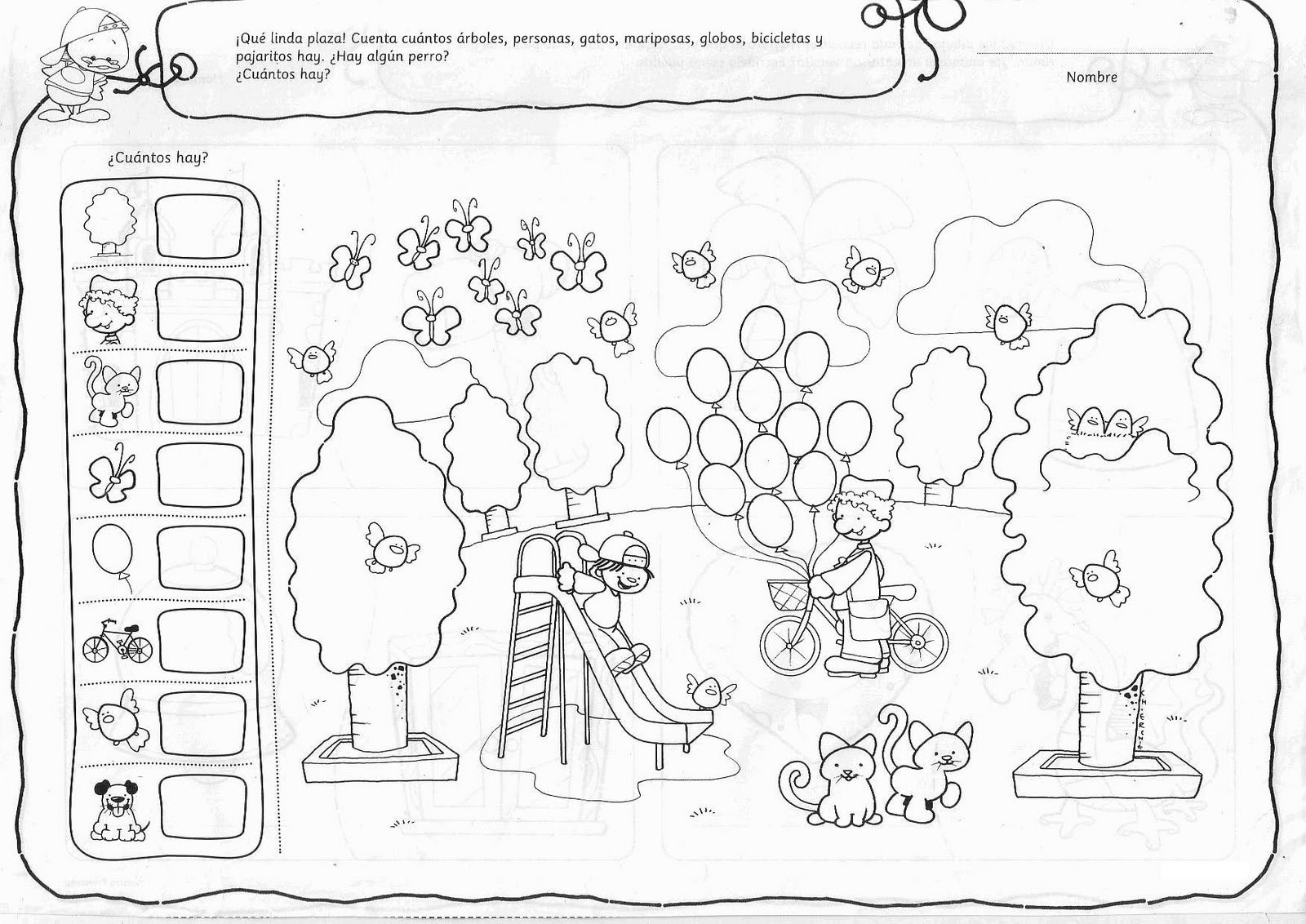 Kínder sorpresa: Imágenes para colorear